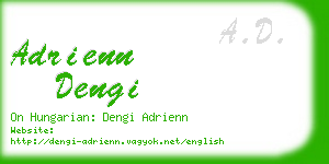 adrienn dengi business card